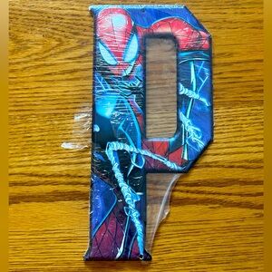 New Justice League Metal Letter P with Flash Design NIP NOS Factory Sealed
